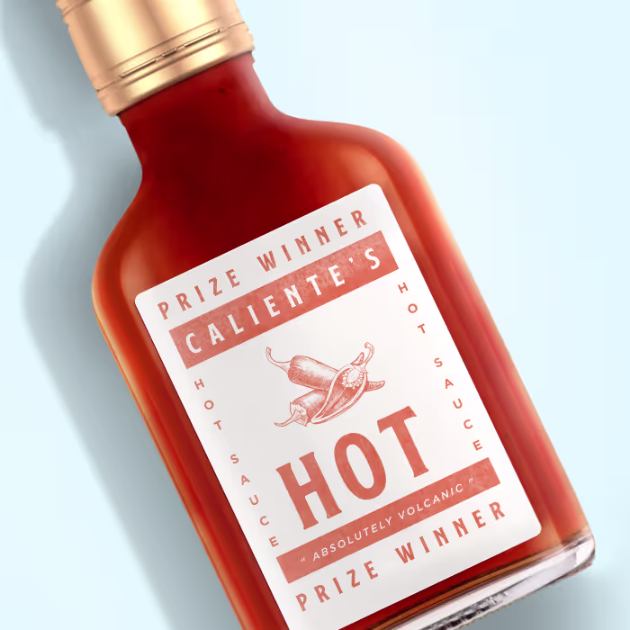 Hot Sauce Labels