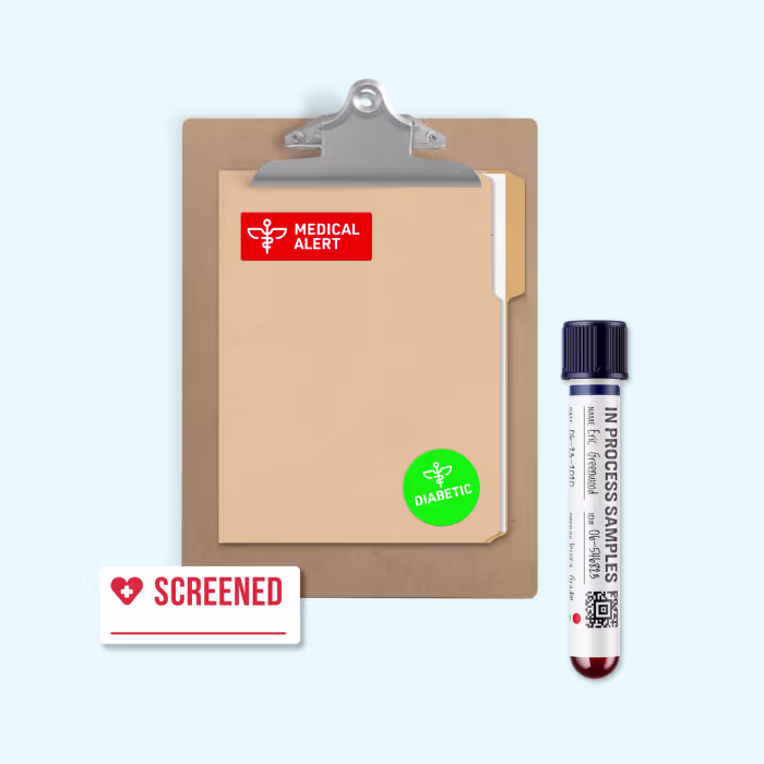 Healthcare Labels