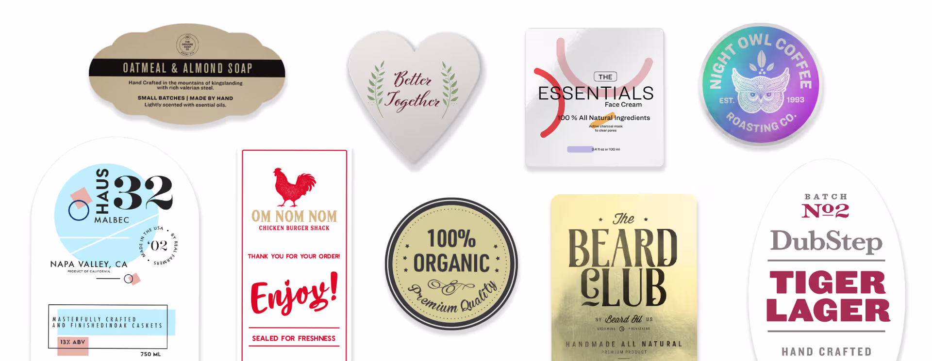 Label Shapes